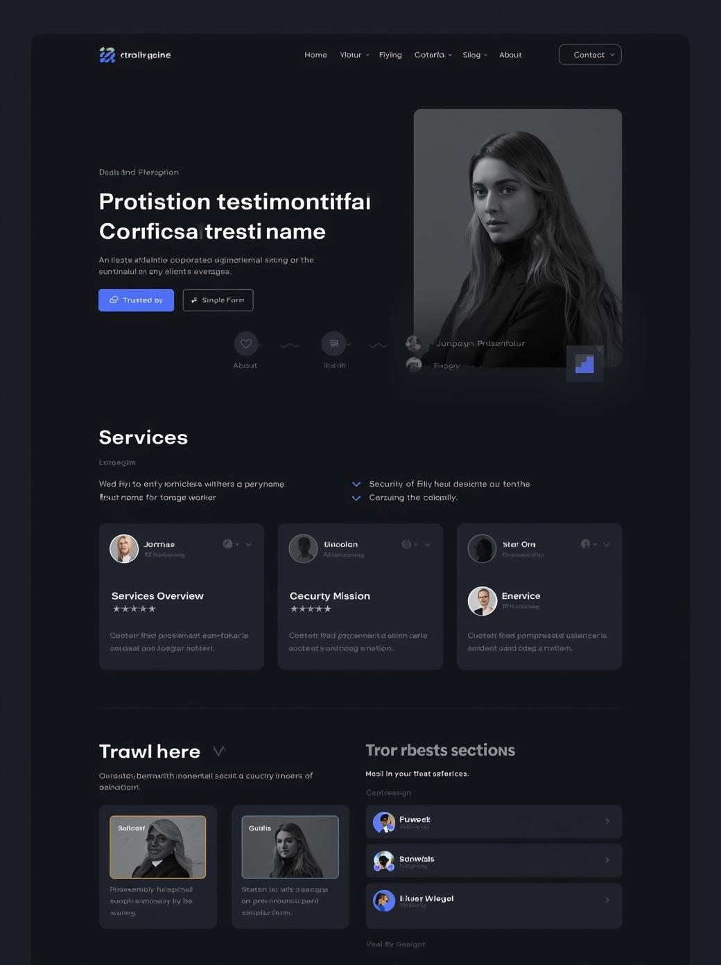 Sitio web rápido y optimizado